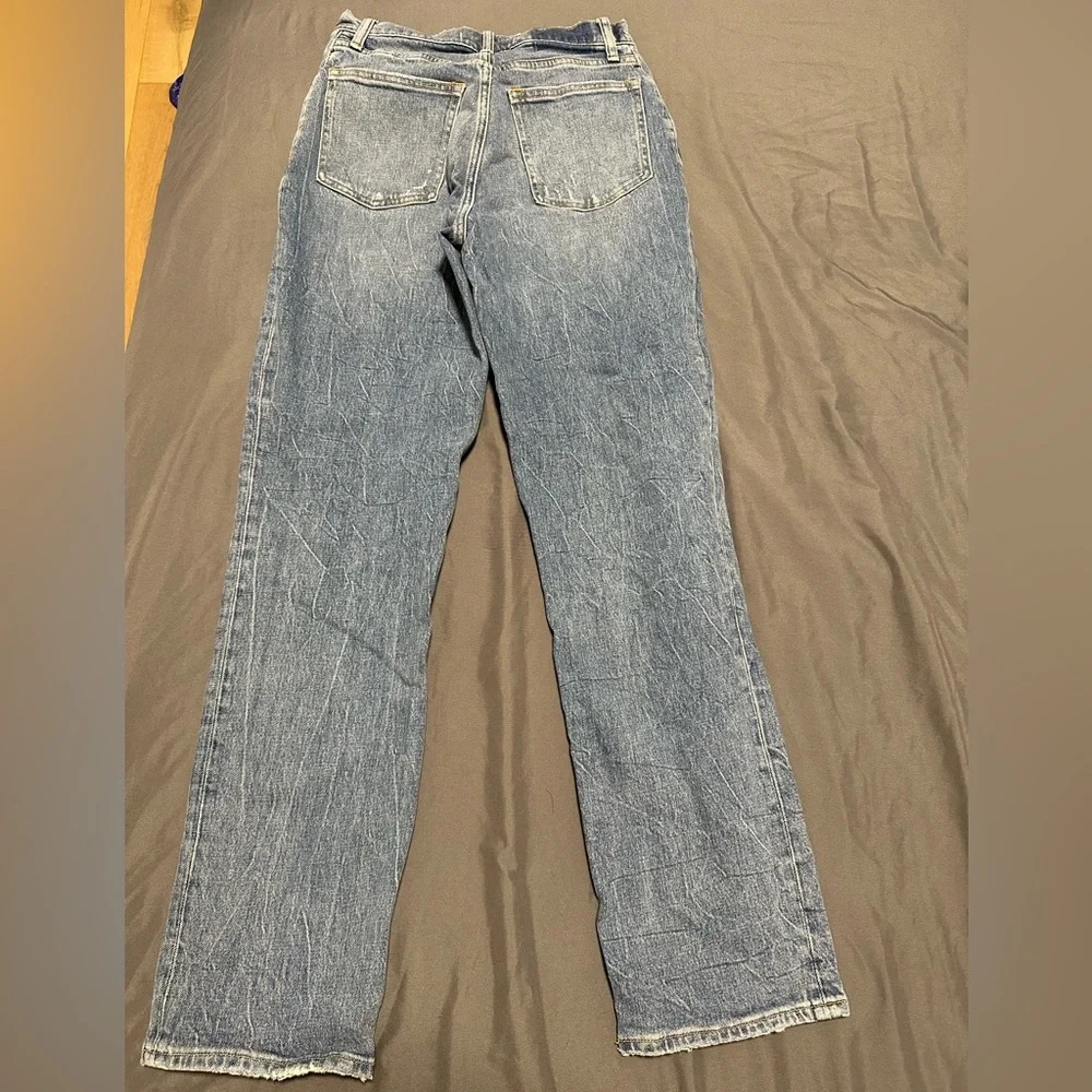 Abercrombie & Fitch curve love 90s straight jean, size 27 - Picture 4 of 9